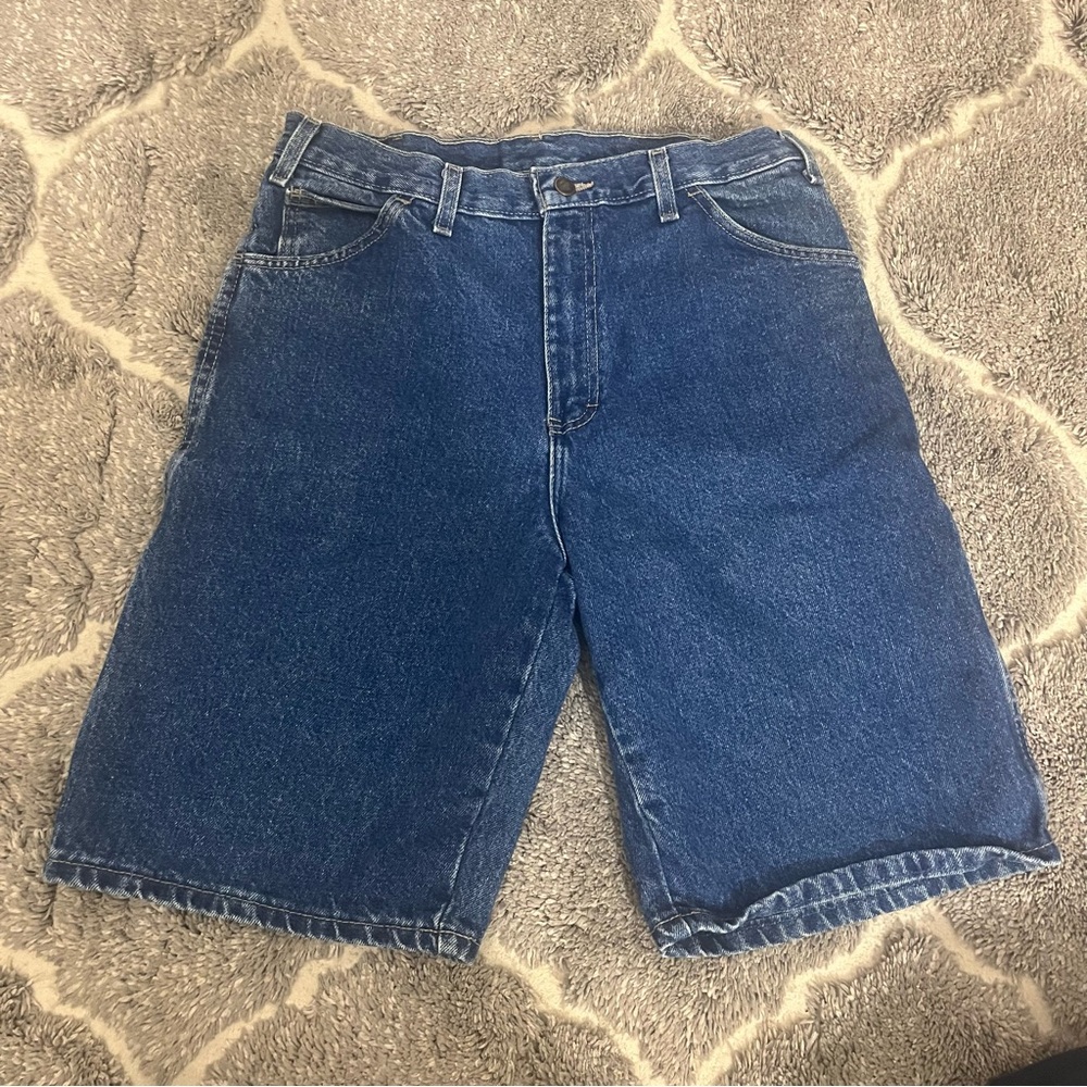 Classic Blue Denim Shorts